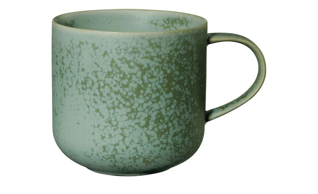 ASA SELECTION Henkelbecher  Coppa Minto ¦ grün ¦ Porzellan ¦ Maße (cm): H: 9,5 Ø: 9.5 Geschirr > Becher - Höffner