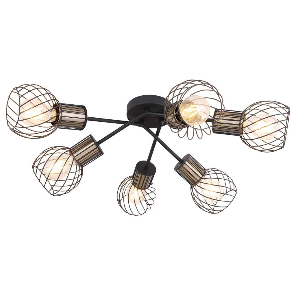 home24 Deckenleuchte Argusto IV