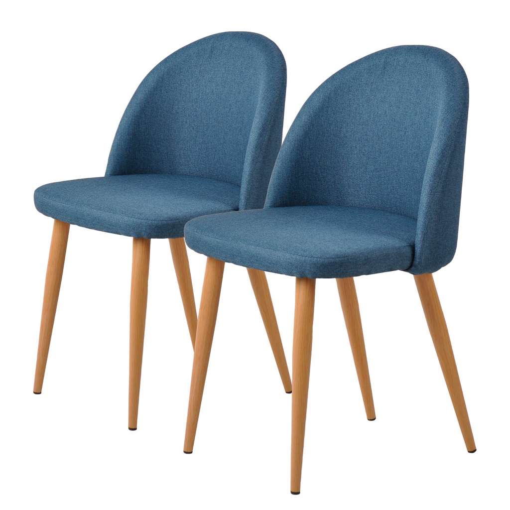 home24 Polsterstuhl Jacklin II (2er-Set)