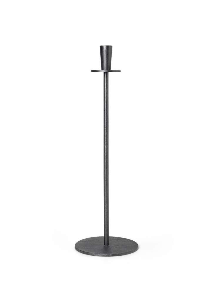 ferm LIVING - Hoy Kerzenhalter - schwarzes aluminium - indoor
