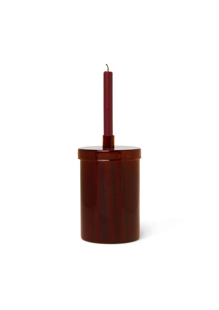 ferm LIVING - Count Down to Christmas - dunkelrot - indoor