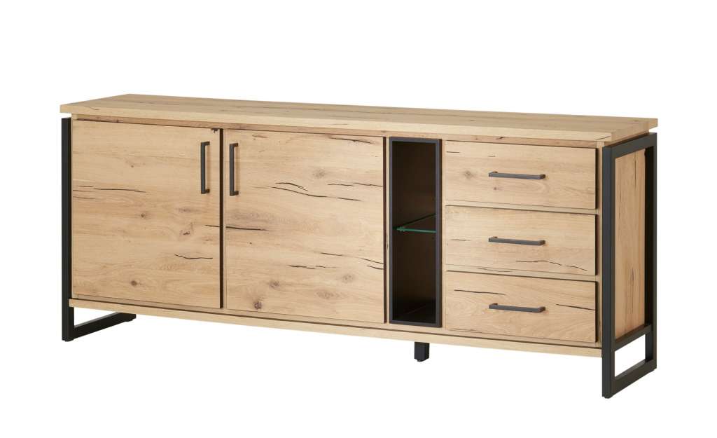 Gray & Jones Sideboard  Reno ¦ holzfarben ¦ Maße (cm): B: 200 H: 82 T: 45 Kommoden & Sideboards > Sideboards - Höffner