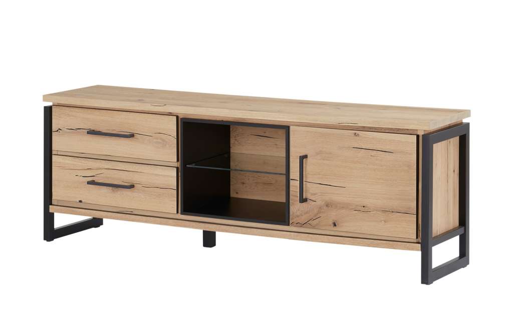Gray & Jones Lowboard  Reno ¦ holzfarben ¦ Maße (cm): B: 170 H: 60 T: 41 TV- & Media Möbel > TV-Racks - Höffner