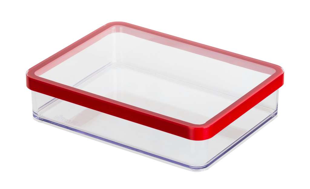Rotho Dose breit 1,0 l  Loft ¦ transparent/klar ¦ Kunststoff ¦ Maße (cm): B: 15 H: 4,8 Küchenzubehör & Helfer > Vorratsbehälter - Höffner