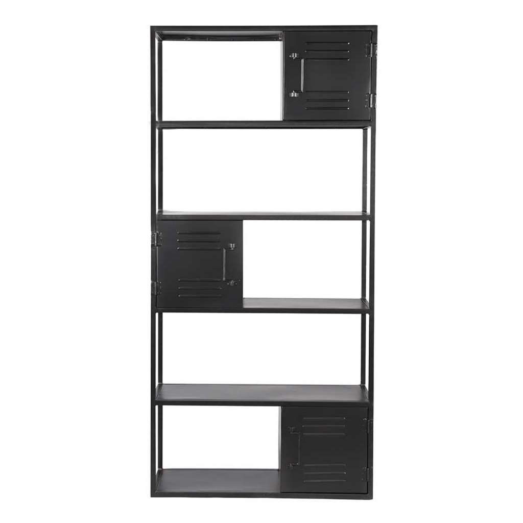 Regal aus Metall Schwarz
