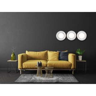 home24 Dekospiegel-Set Liv  (3er-Set)