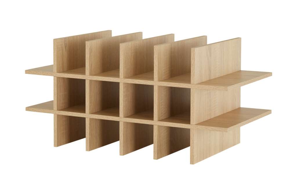 smart Regaleinsatz mit 18 Fächern  Up2U ¦ holzfarben ¦ Maße (cm): B: 69,8 H: 34 T: 34 Sonstiges Zubehör - Höffner