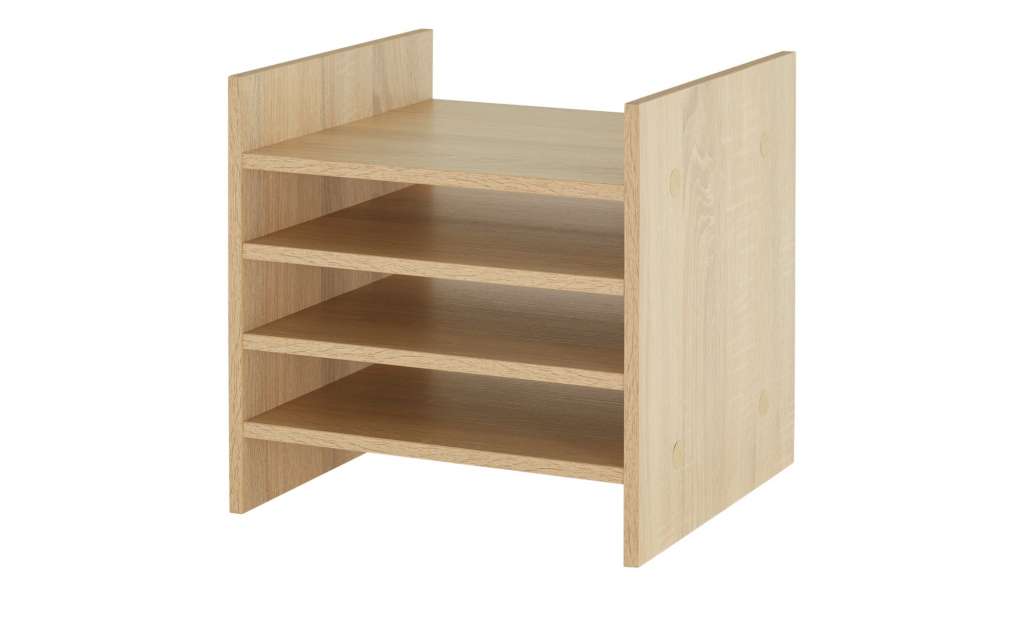 smart Regaleinsatz mit 4 Böden  Up2U ¦ holzfarben ¦ Maße (cm): B: 34 H: 34 T: 34 Sonstiges Zubehör - Höffner