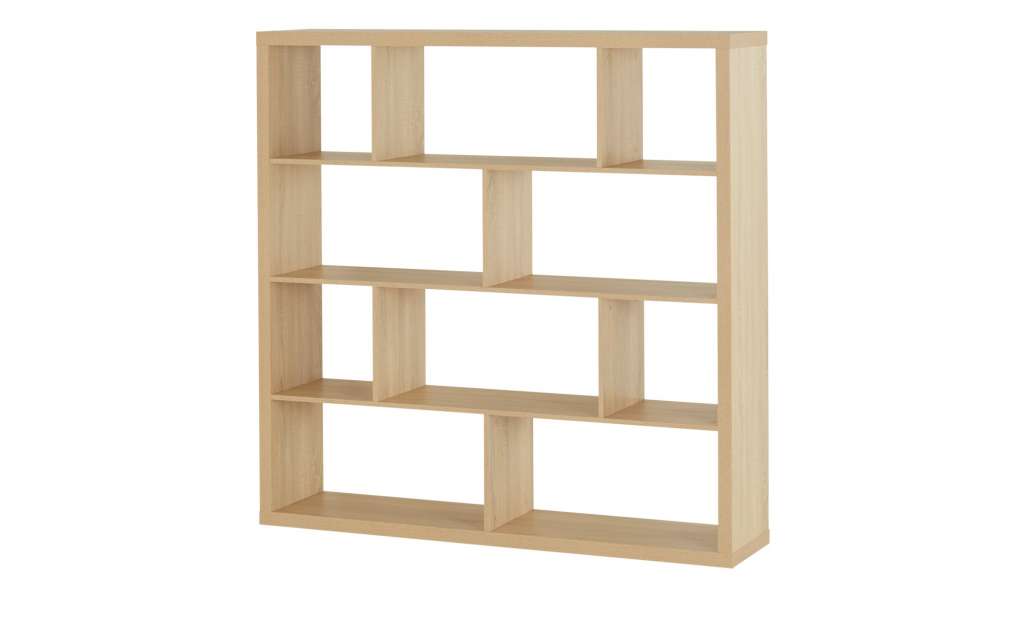 smart Raumteiler mit 10 Fächern  Up2U ¦ holzfarben ¦ Maße (cm): B: 150,1 H: 150,1 T: 35 Regale > Bücherregale - Höffner