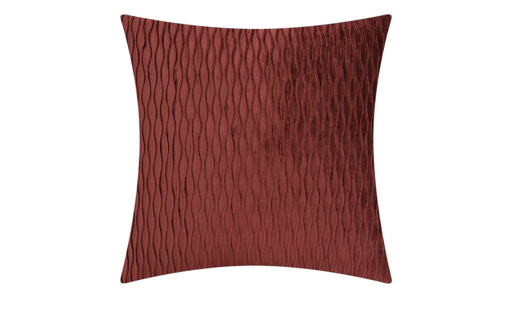 HOME STORY Kissen  Odine ¦ rot ¦ 100% Polyesterfüllung, 400gr. ¦ Maße (cm): B: 45 Heimtextilien > Kissen > Dekokissen - Höffner