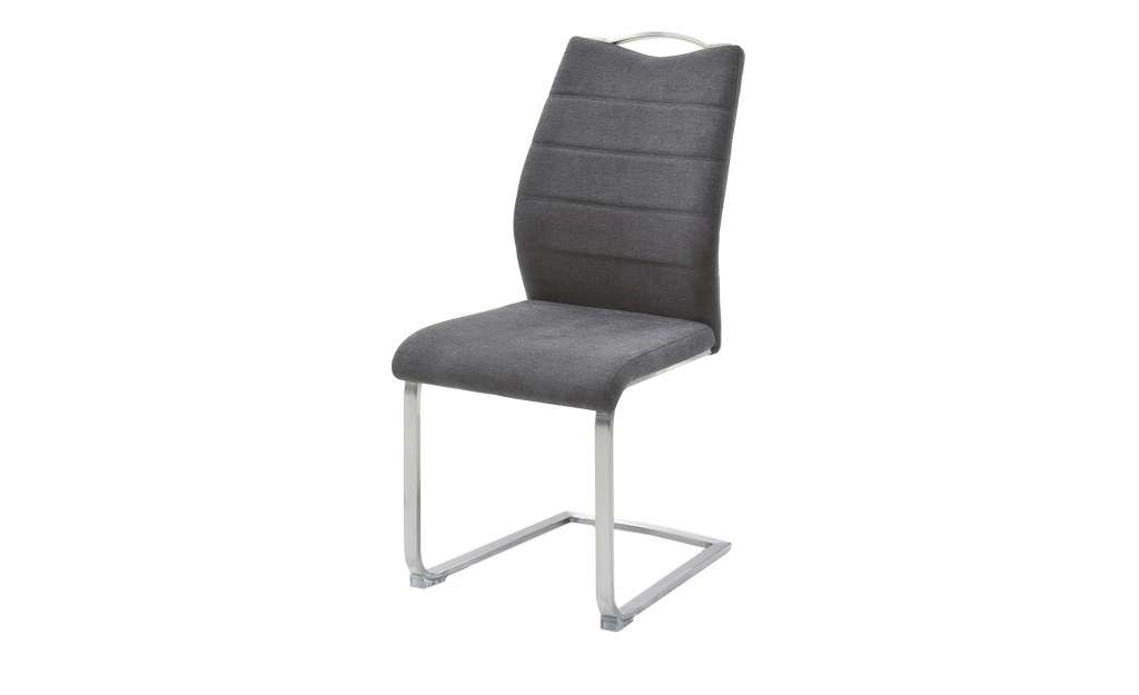 Freischwinger mit Griff  Ferra ¦ grau ¦ Maße (cm): B: 45 H: 99 T: 57 Stühle > Freischwinger - Höffner