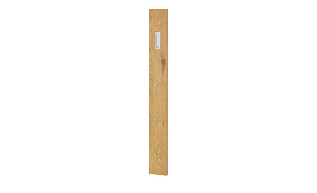 Garderobenpaneel  Daone ¦ holzfarben ¦ Maße (cm): B: 14 H: 120 T: 6,3 Garderoben & Kleiderstangen > Garderoben - Höffner