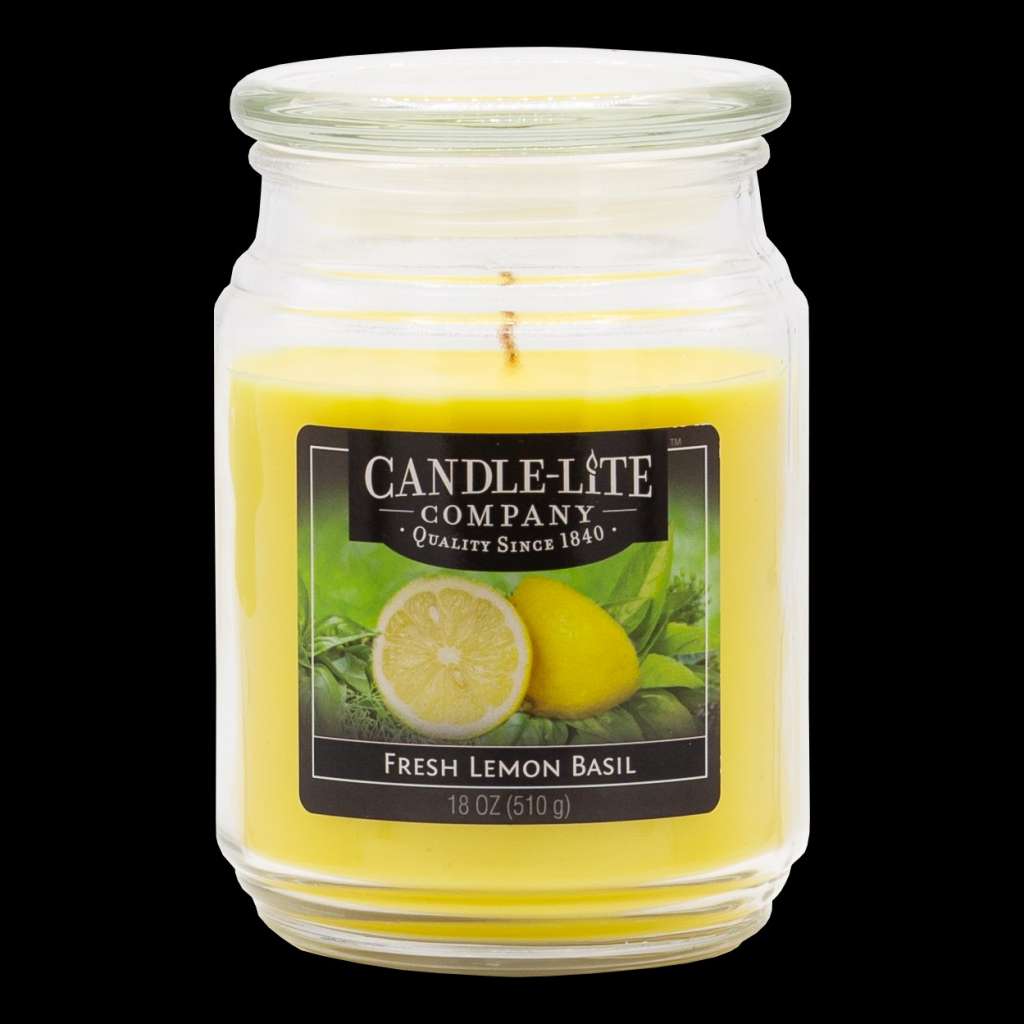 home24 Duftkerze Fresh Lemon Basil