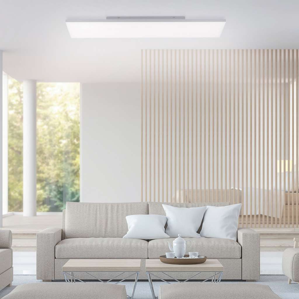 home24 LED-Deckenleuchte Canvas I