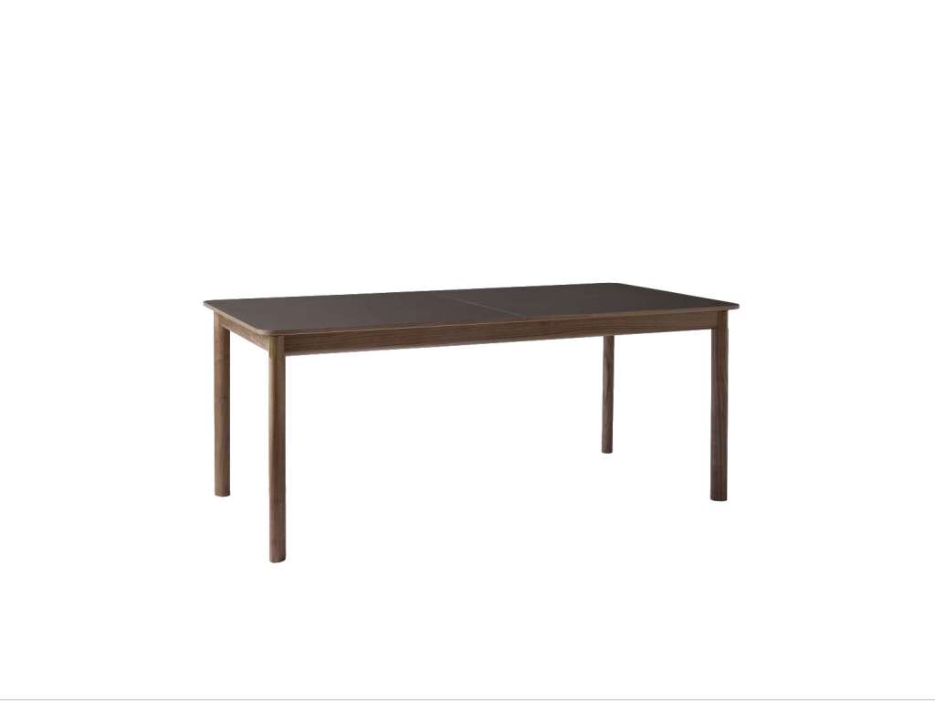 andTRADITION - Patch Esstisch - Nano laminate Fenix Cacao Orinoco/Walnut - 180 x 90 cm - indoor