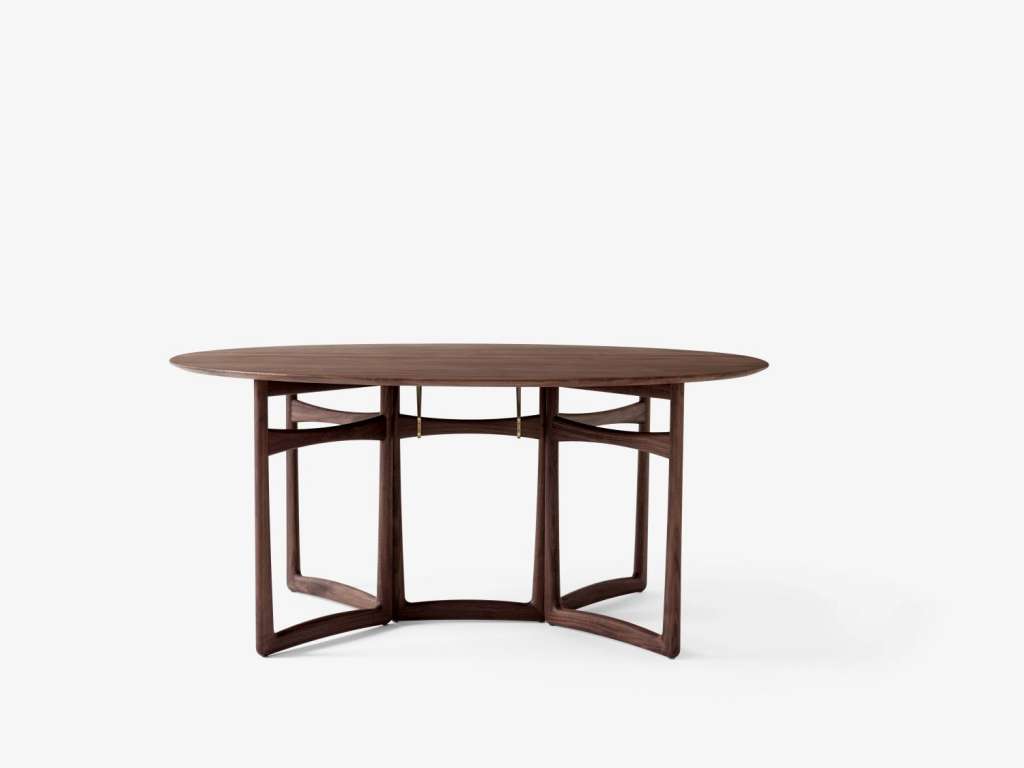 andTRADITION - Drop Leaf HM6 Esstisch - Walnut oiled - indoor