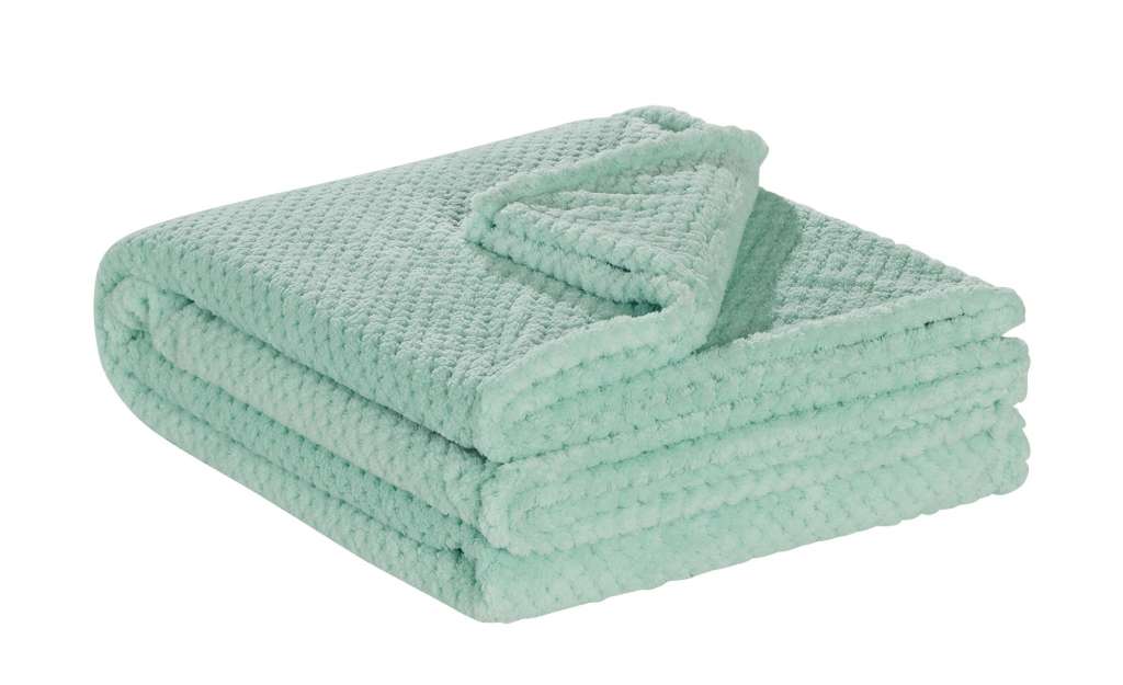 for friends Coralfleecedecke  Mia ¦ grün ¦ 100% Polyester ¦ Maße (cm): B: 150 Heimtextilien > Kuscheldecken - Höffner