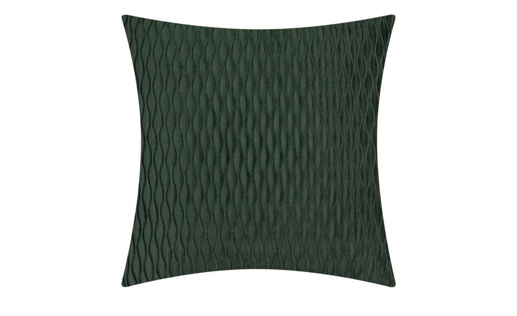 HOME STORY Kissen  Odine ¦ grün ¦ 100% Polyesterfüllung, 400gr. ¦ Maße (cm): B: 45 Heimtextilien > Kissen > Dekokissen - Höffner