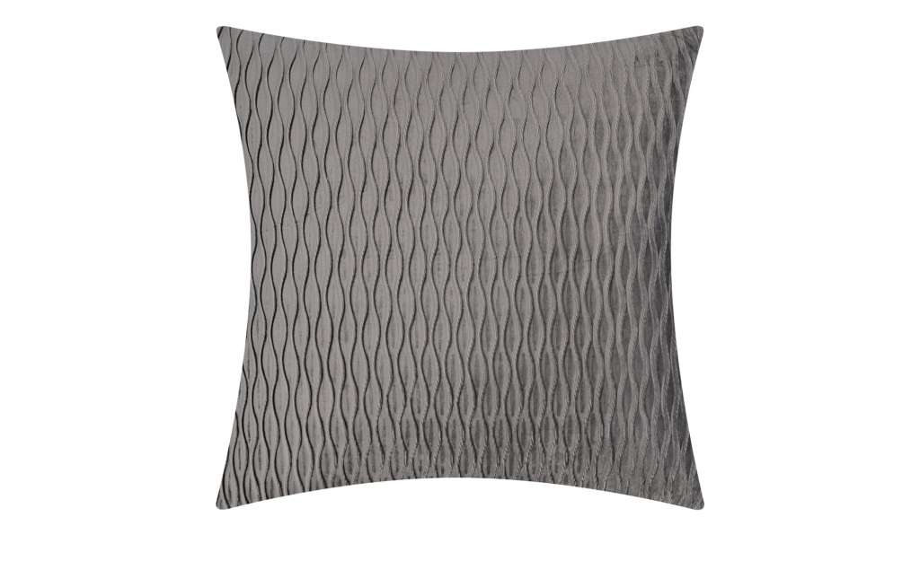 HOME STORY Kissen  Odine ¦ grau ¦ 100% Polyesterfüllung, 400gr. ¦ Maße (cm): B: 45 Heimtextilien > Kissen > Dekokissen - Höffner