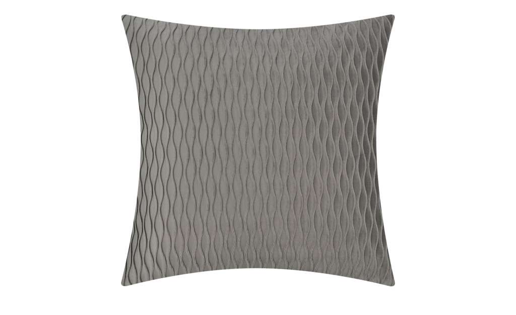 HOME STORY Kissen  Odine ¦ grau ¦ 100% Polyesterfüllung, 400gr. ¦ Maße (cm): B: 45 Heimtextilien > Kissen > Dekokissen - Höffner