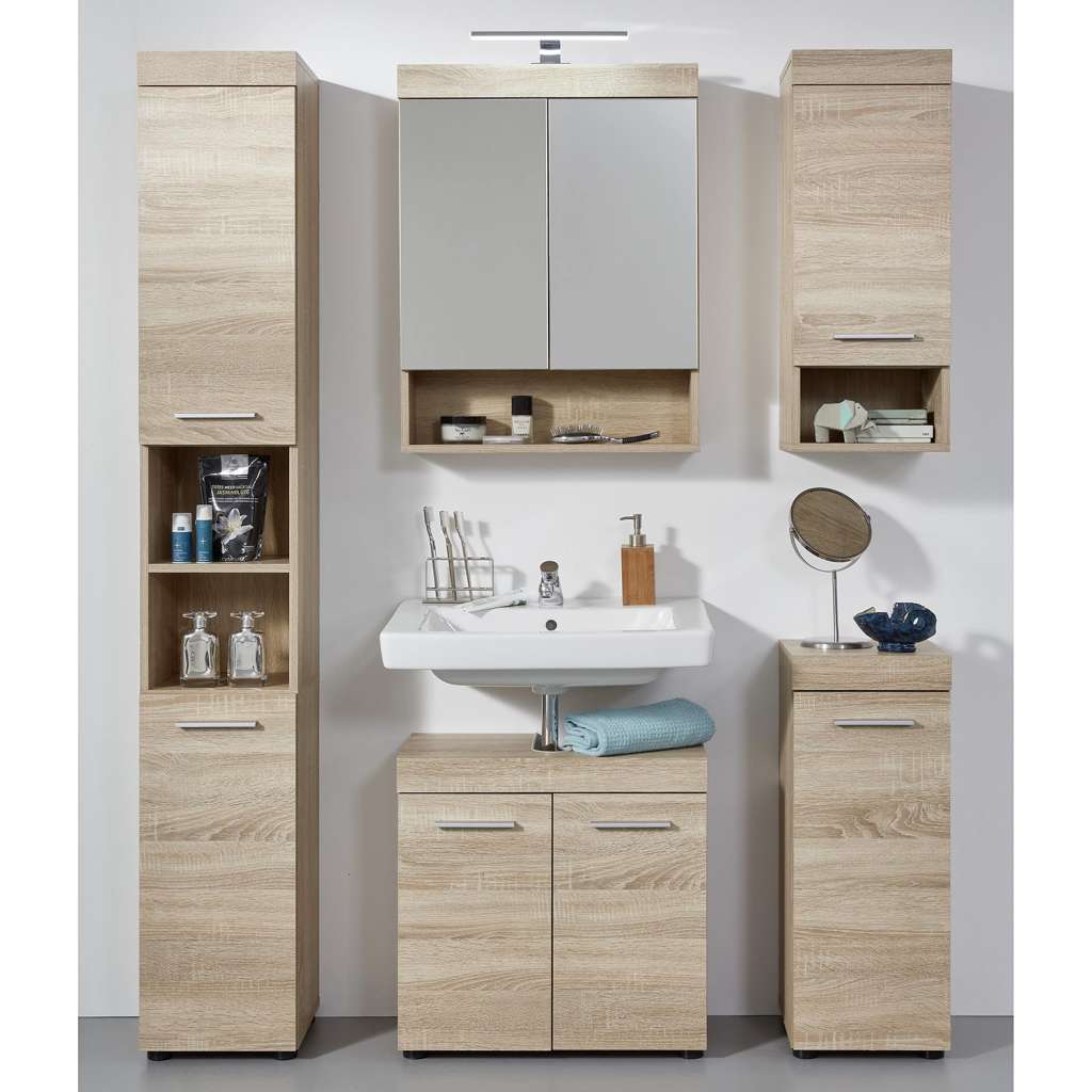 home24 Badezimmerset Runner III (5-teilig)