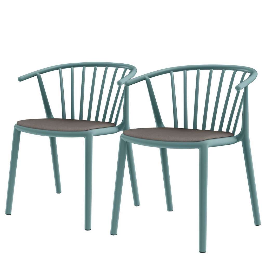 home24 Armlehnenstuhl Woody (2er-Set)
