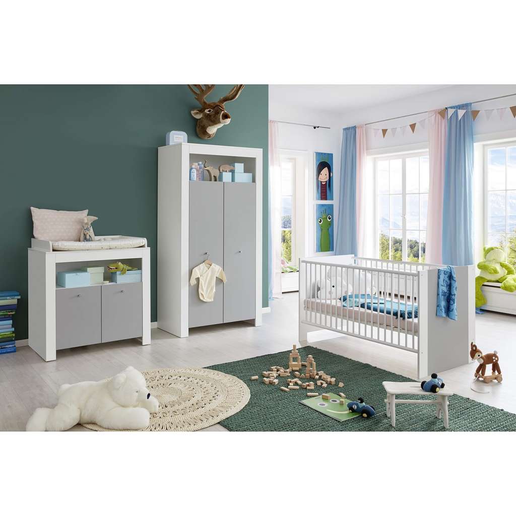 home24 Babyzimmer-Set Pia (3-teilig)