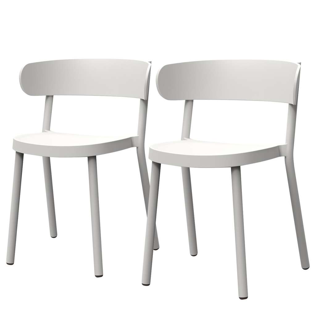home24 Stapelstuhl Casino (2er-Set)