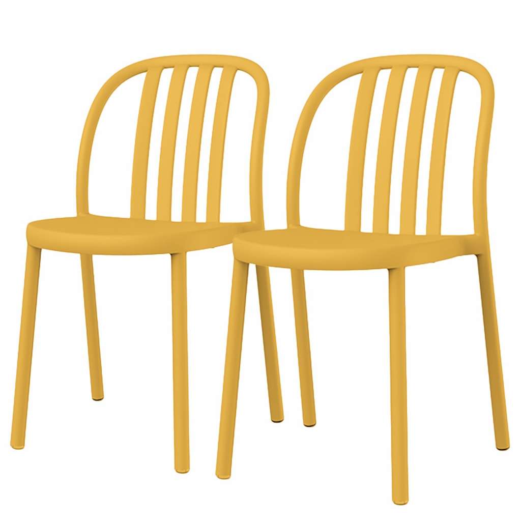 home24 Stapelstuhl Sue (2er-Set)