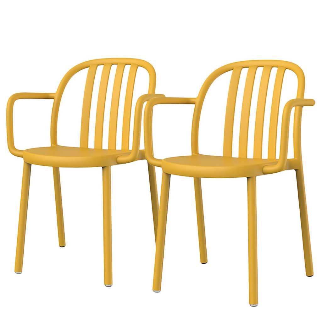 home24 Armlehnenstuhl Sue (2er-Set)