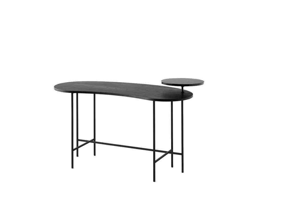 andTRADITION - Palette JH9 Schreibtisch - Black ash & Nero Marquina - indoor