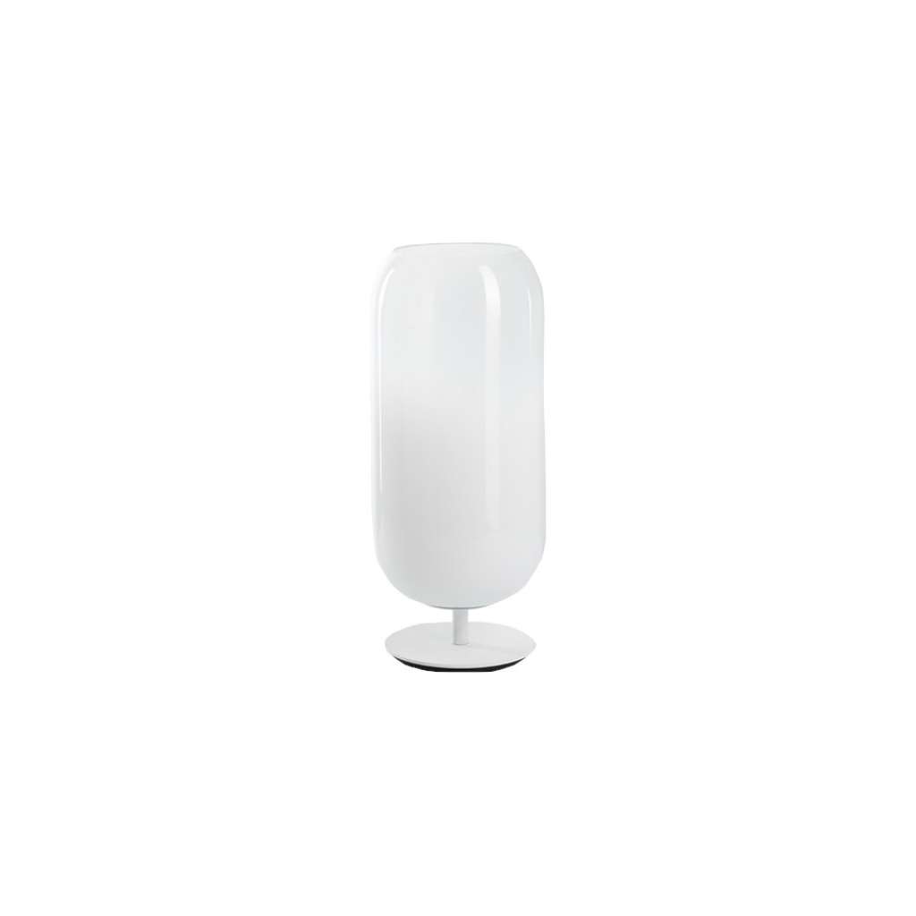 Artemide - Gople Mini Tischleuchte - weiß/weiß - indoor