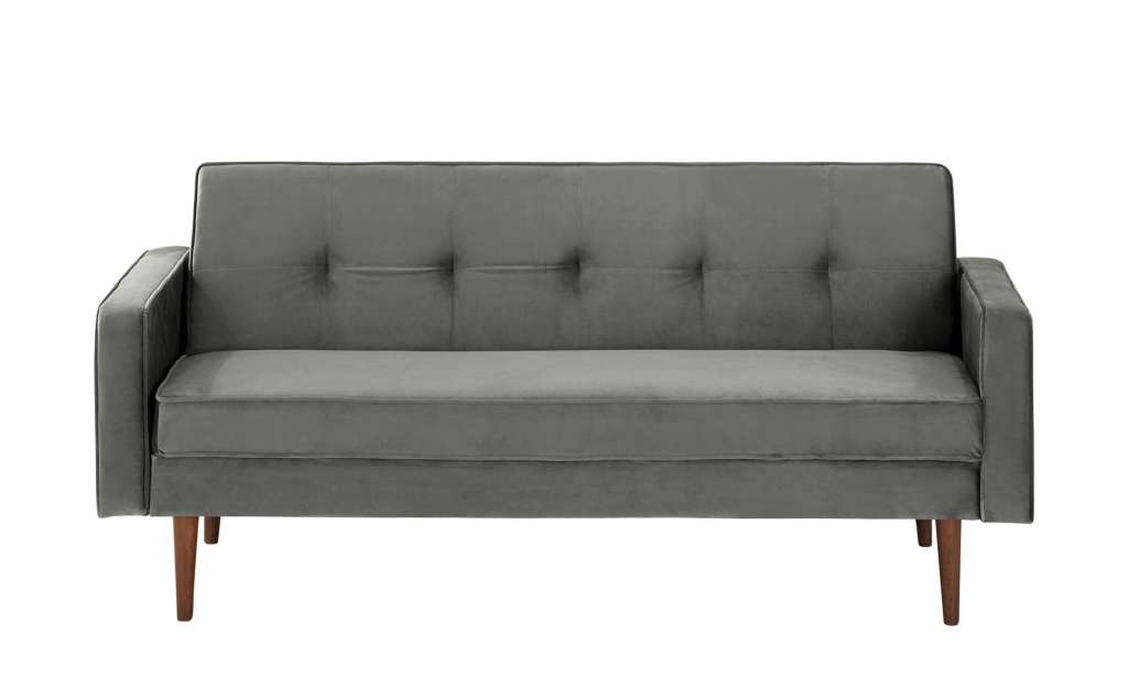 Playboy Schlafsofa  Shirley ¦ grau ¦ Maße (cm): B: 200 H: 80 T: 81 Polstermöbel > Sofas > Einzelsofas - Höffner