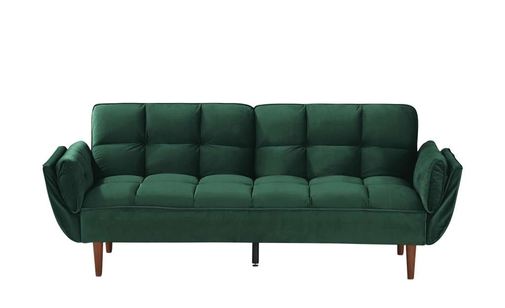 Playboy Schlafsofa  Scarlett ¦ grün ¦ Maße (cm): B: 215 H: 82 T: 85 Polstermöbel > Sofas > Einzelsofas - Höffner