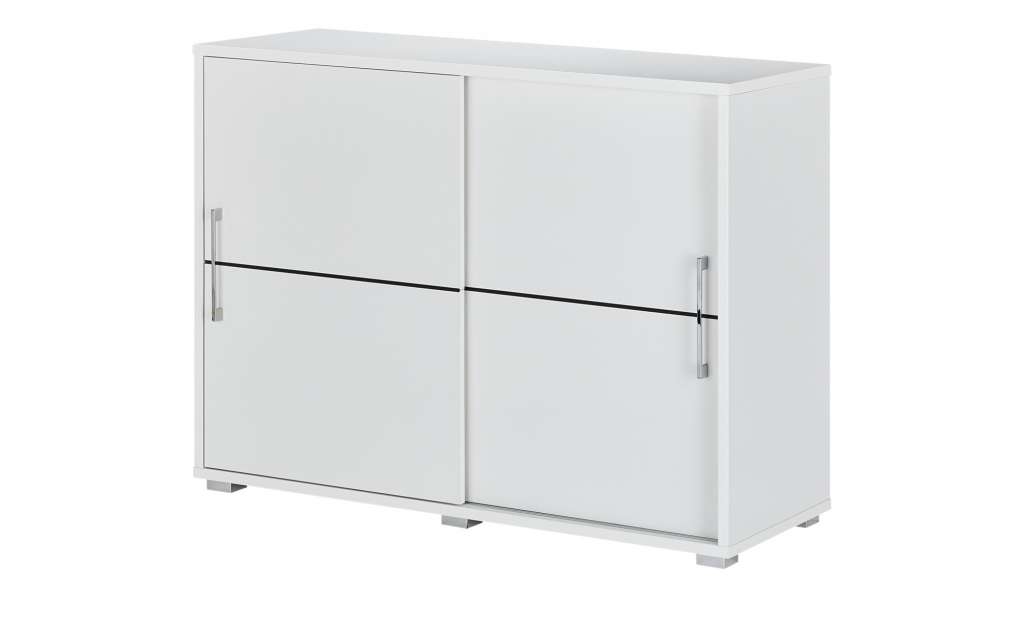 uno Kommode  Snow ¦ weiß ¦ Maße (cm): B: 120 H: 90 T: 45 Kommoden & Sideboards > Kommoden - Höffner