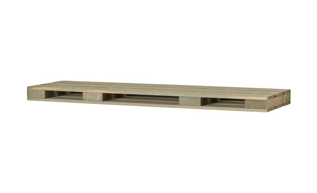 Wandboard  Palette ¦ grau ¦ Maße (cm): B: 80 H: 4,6 T: 23,5 Regale > Wandregale - Höffner