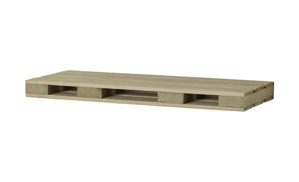 Wandboard  Palette ¦ grau ¦ Maße (cm): B: 60 H: 4,6 T: 23,5 Regale > Wandregale - Höffner