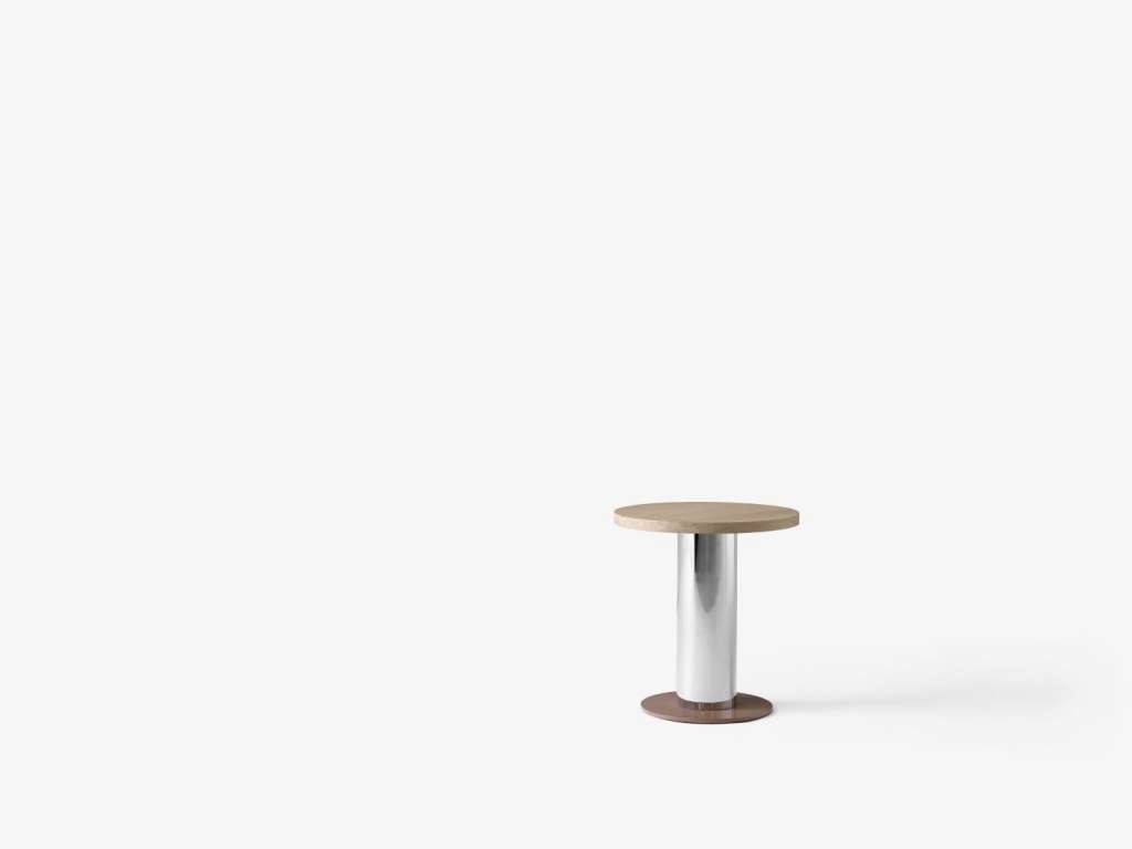 andTRADITION - Mezcla Beistelltisch - Oak/Chrome/Clay - indoor