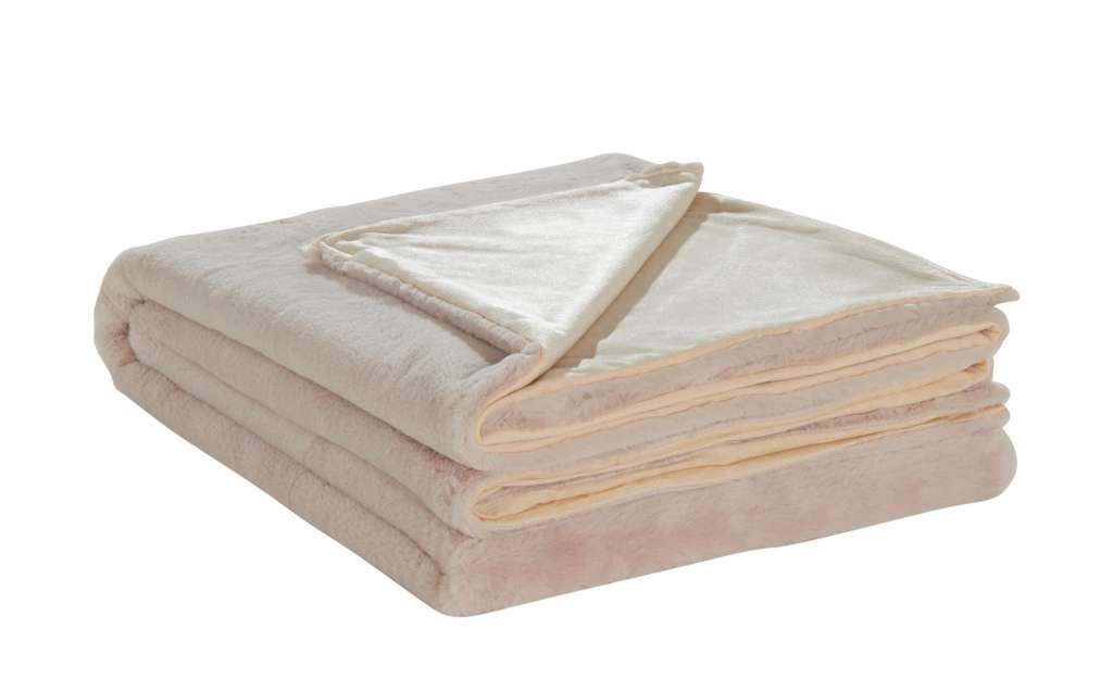LAVIDA Felldecke  Rabbit ¦ rosa/pink ¦ Maße (cm): B: 150 Heimtextilien > Kuscheldecken - Höffner