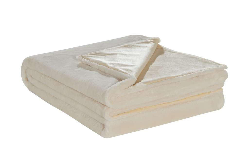 LAVIDA Felldecke  Rabbit ¦ creme ¦ Maße (cm): B: 150 Heimtextilien > Kuscheldecken - Höffner