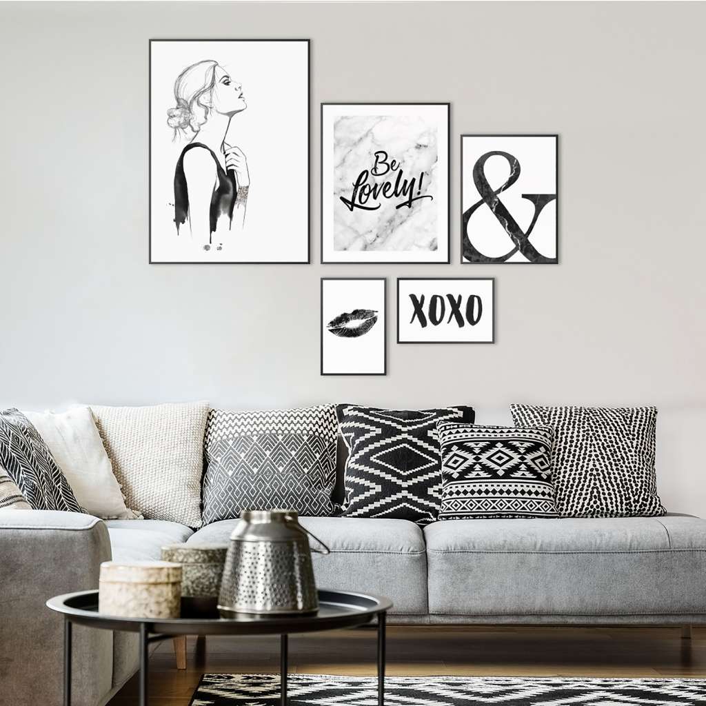 home24 Bildset Love yourself! (5-teilig)