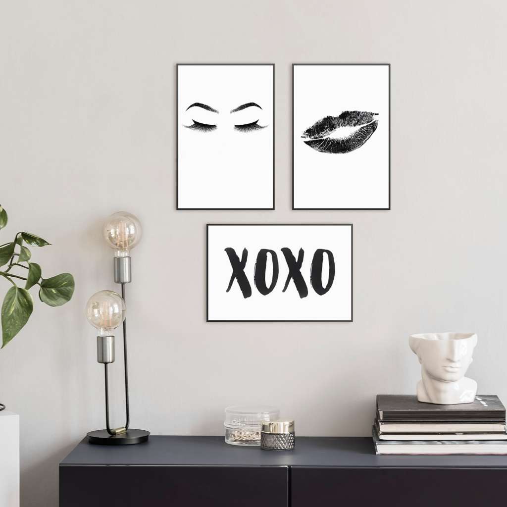 home24 Bildset Feminin (3-teilig)