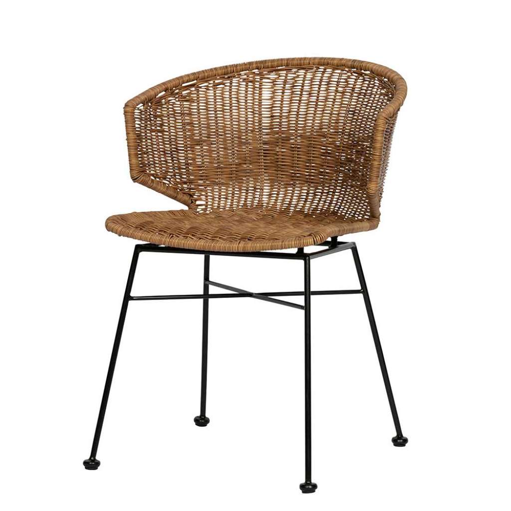Stühle aus Kunstrattan Braun In- und Outdoor geeignet (2er Set)