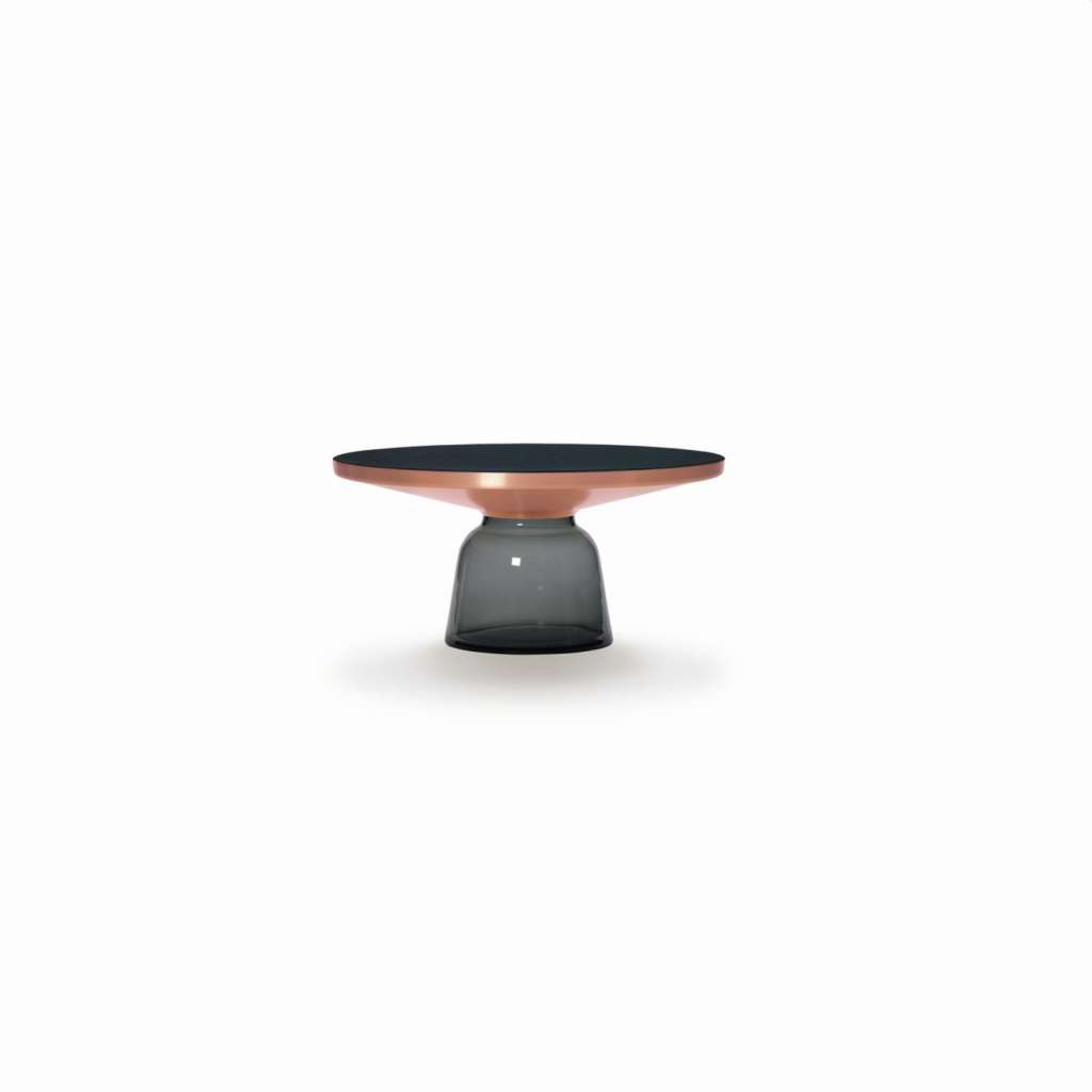 Classicon - Bell Kaffee Tisch Kupfer - grau - indoor