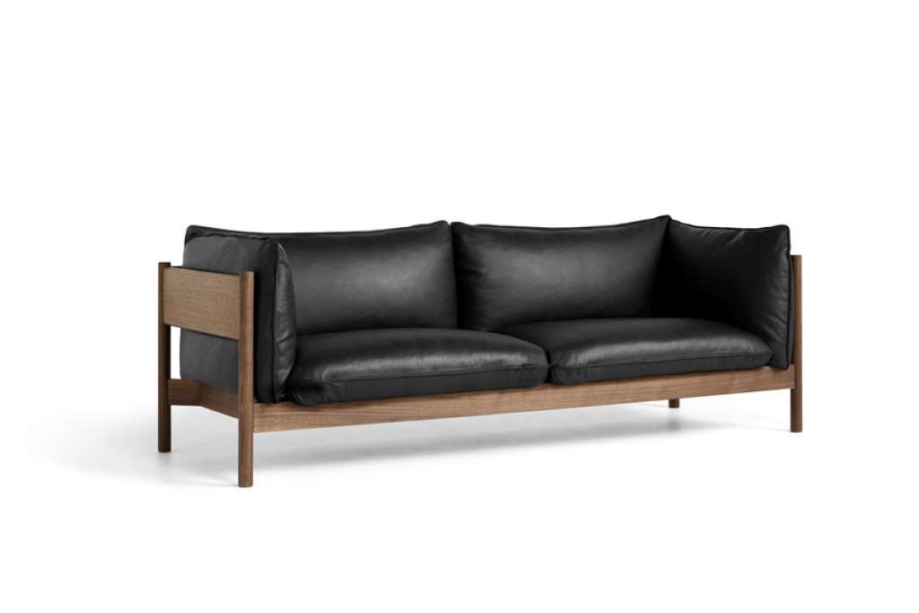 HAY - Arbour 3 Sitzer Sofa Leder - indoor