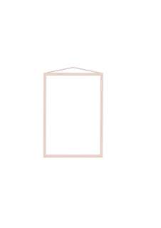 Moebe - Frame A4 - rosa - indoor