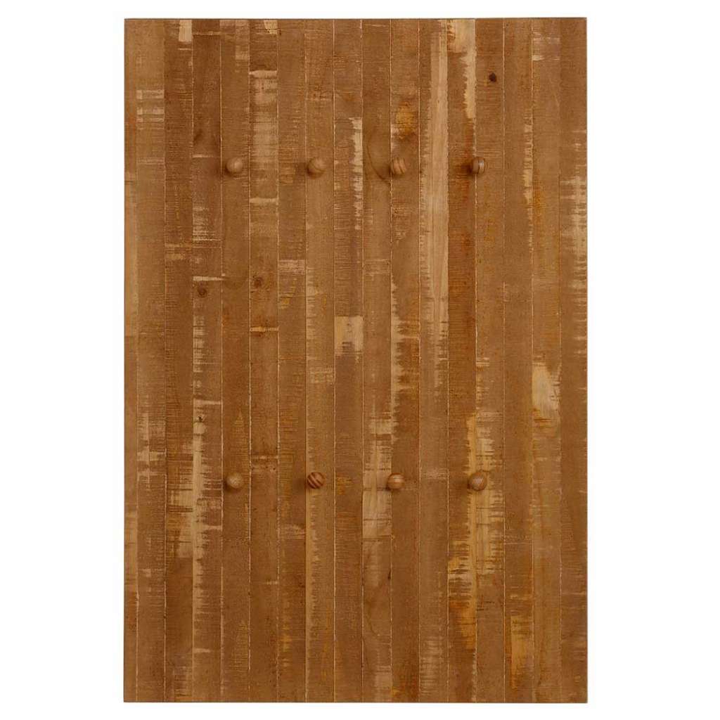 Garderobenhakenleiste aus Kiefer Massivholz 75 cm breit