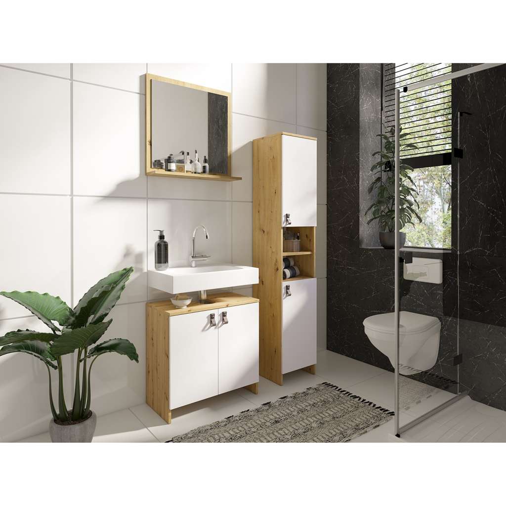 home24 Waschbeckenunterschrank Westerly