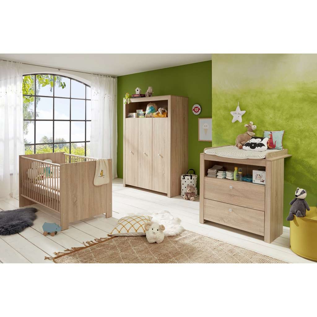 home24 Babyzimmer-Set Olivia (3-teilig)