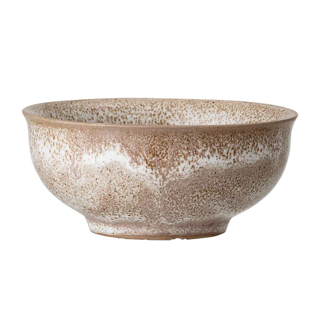 Bloomingville - Columbine Schüssel - Steinzeug - braun - indoor